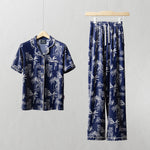 Women's Bamboo Pyjama Long Set - Big Cat