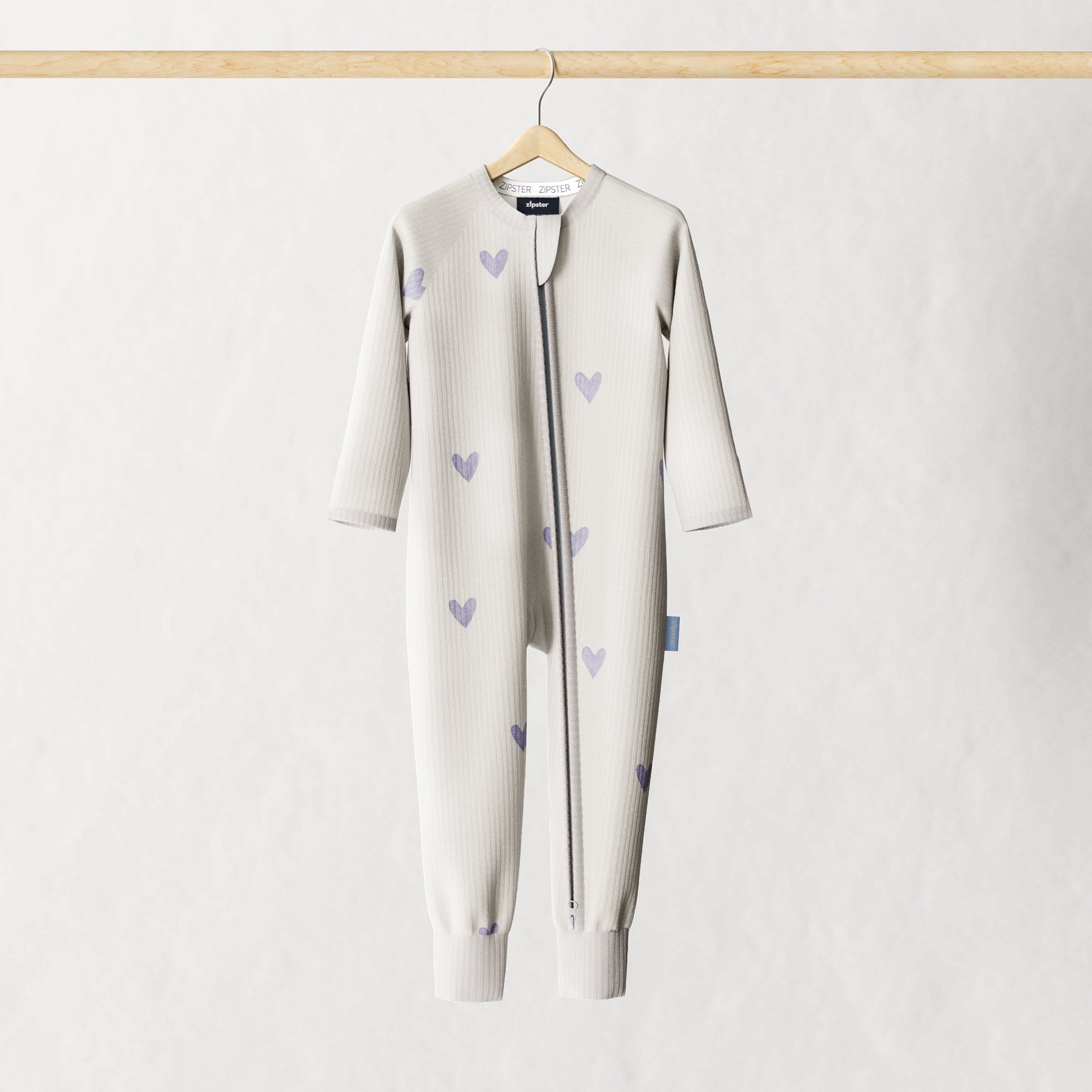 ZIPSTER™ Ribbed Blue Love