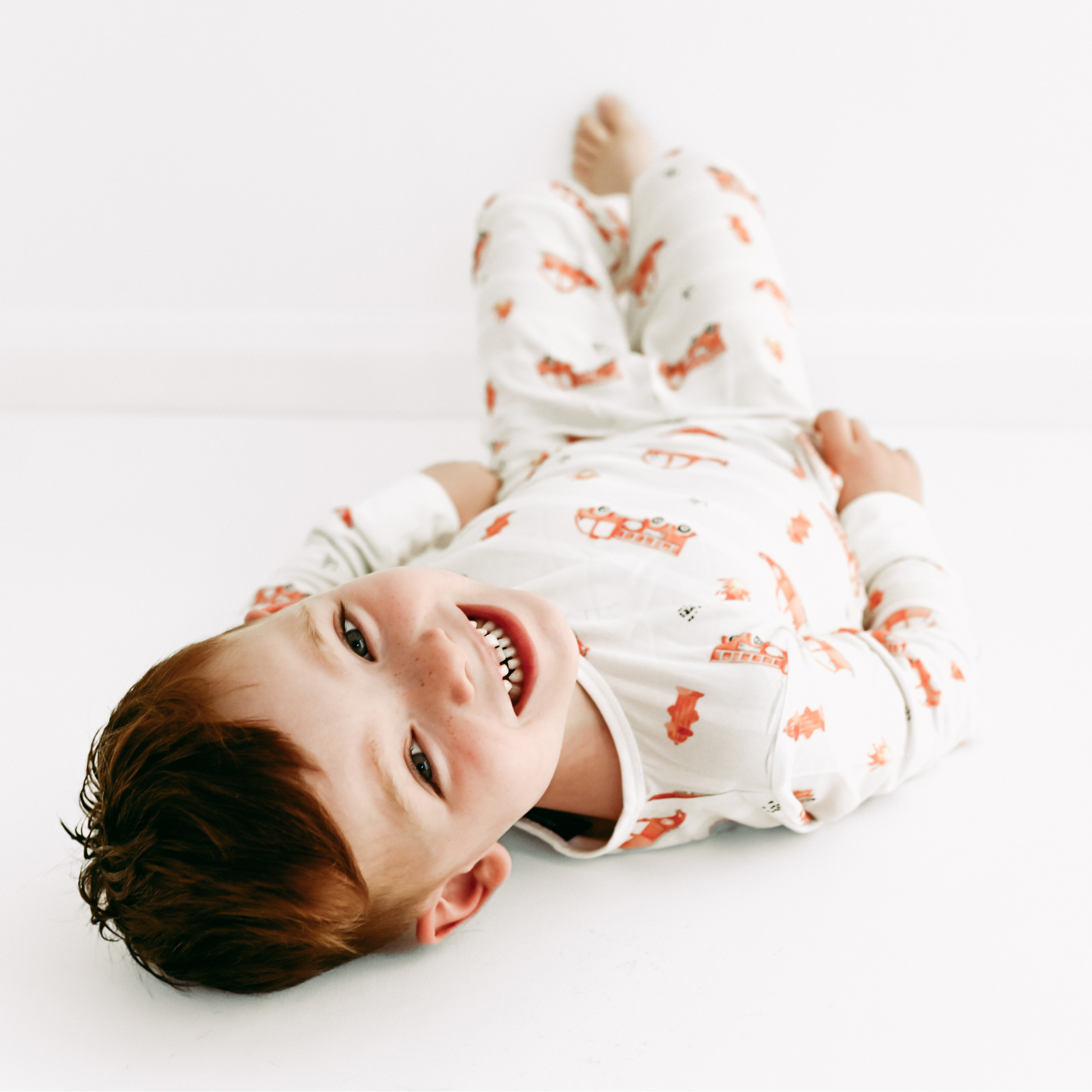 Children's PJ Set Firetruck