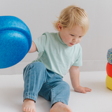 Maglietta Bamboo Everyday per bambini, verde morbido