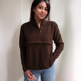 Pile per l'allattamento marrone