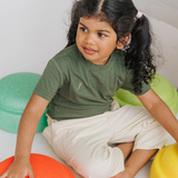 Maglietta Bamboo Everyday per bambini Verde Foresta