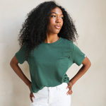 Breastfeeding T-Shirt Forest Green