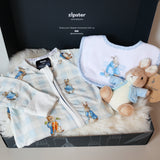Mini set regalo Peter Rabbit blu (3 pezzi)