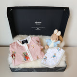 Mini set regalo Peter Rabbit rosa (3 pezzi)