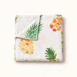 Pineapple Large Muslin Blanket