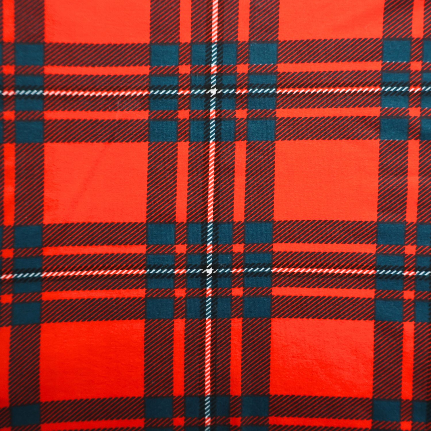 Set pigiama uomo in bambù tartan rosso