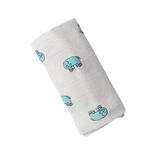 Baby Elephant Large Muslin Blanket