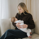 Breastfeeding Fleece Brown