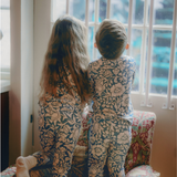 William Morris Set di pigiami per bambini Blu malva