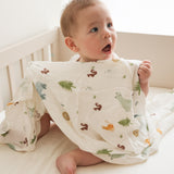 Animals Large Muslin Blanket