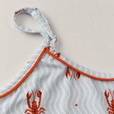 Set di pigiami da donna con aragosta ondulata