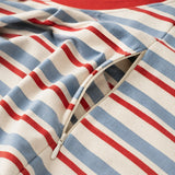 Oversized Breastfeeding Tee Retro Stripe