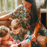 William Morris Zipster Ladro di fragole blu navy