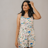 Ladies Pyjamas Set Coastal Town