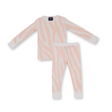 Children's PJ Set Zebra Print