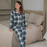 Set pigiama donna Verde Tartan