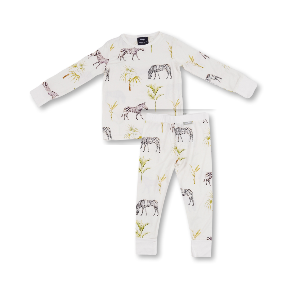 Set PJ per bambini Zebra al pascolo