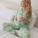 Ladies Pyjamas Set Palm Trees