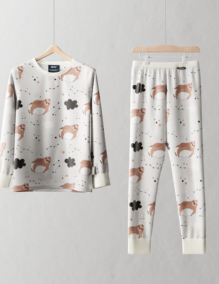 Children's PJ Set Sloth