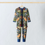 William Morris Zipster Ladro di fragole blu navy