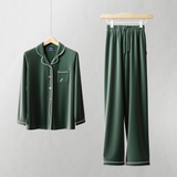 Set pigiama Heritage verde da uomo