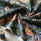 William Morris Zipster Ladro di fragole blu navy