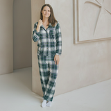Set pigiama donna Verde Tartan