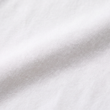 Close-up of the soft bamboo fabric of the Miffy white breastfeeding T-shirt